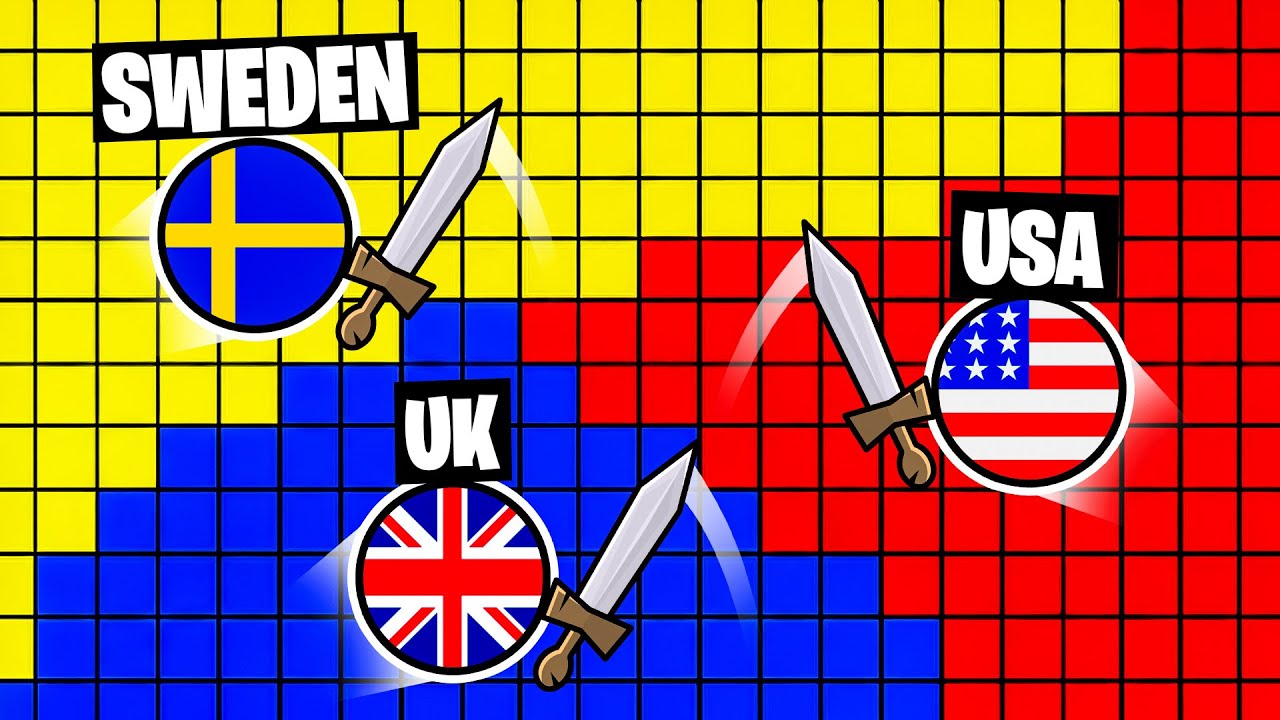 Country Territory War Complete Map Domination!